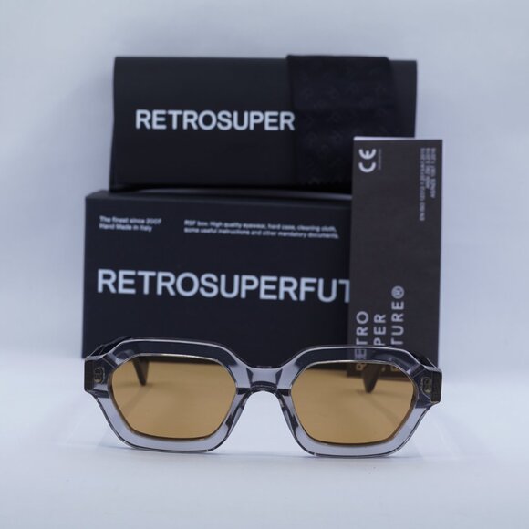 Final Price! RetroSuperFuture Pooch D2A Stilo/Black Sunglasses - Picture 3 of 10